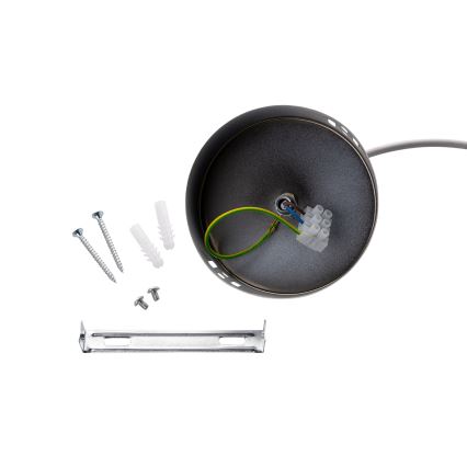 Brilagi - Lampă suspendată pe cablu WABI SABI, 1x E27/40W/230V, Ø 33 cm, gri