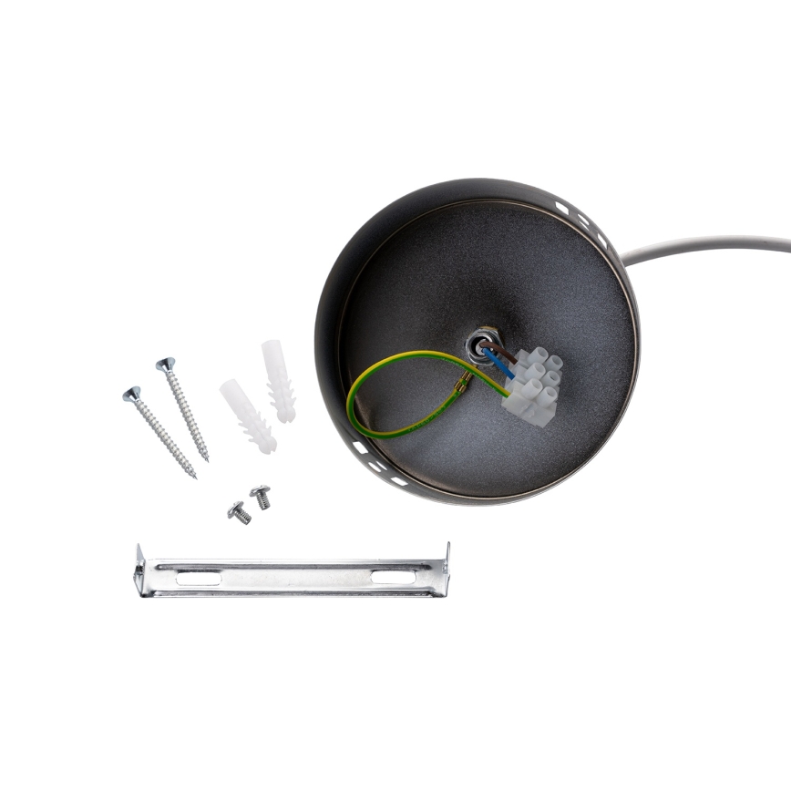 Brilagi - Lampă suspendată pe cablu WABI SABI, 1x E27/40W/230V, Ø 33 cm, gri