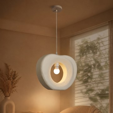 BRILAGI - Lampă suspendată pe cablu WABI SABI 1xE27/60W/230V Ø 38 cm albă