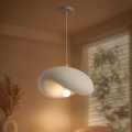 BRILAGI - Lampă suspendată pe cablu WABI SABI 1xE27/60W/230V Ø 40 cm albă
