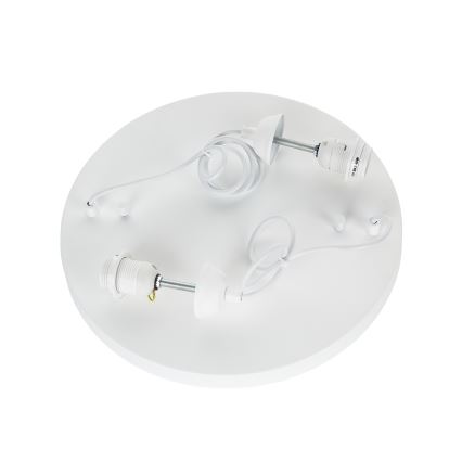 Brilagi - Lampă suspendată pe cablu WABI SABI, 2xE27/40W/230V, Ø 74 cm, albă