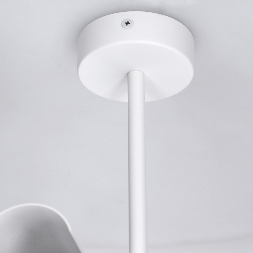 Brilagi - Lampă suspendată pe tijă BRANCH 3xGU10/30W/230V albă