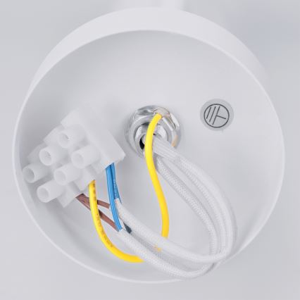 Brilagi - Lampă suspendată pe tijă BRANCH 3xGU10/30W/230V albă