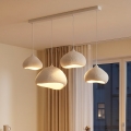 BRILAGI - Lampă suspendată WABI SABI 4xE27/40W/230V albă