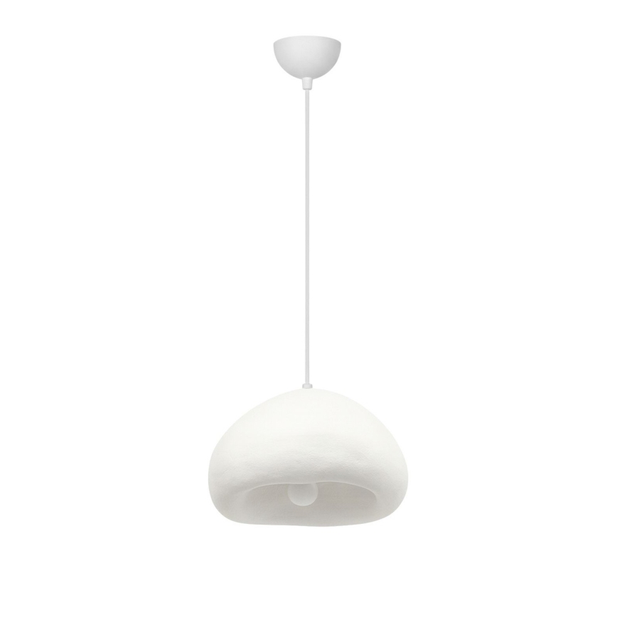 Brilagi - Lampă suspendată WABI SABI pe cablu, 1xE27/40W/230V, Ø 32 cm, albă