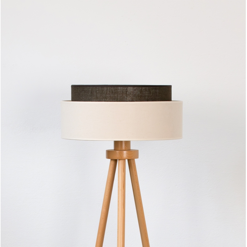 Brilagi - Lampadar LED Boho Style 1xE27/15W/230V crem/maro