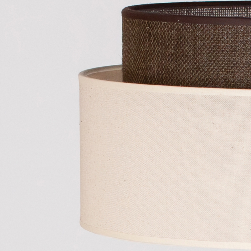 Brilagi - Lampadar LED Boho Style 1xE27/15W/230V crem/maro