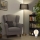 Brilagi - Lampadar LED CERIA 1xE27/20W/230V diam. 45 cm negru/auriu