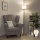 Brilagi - Lampadar LED CERIA 1xE27/20W/230V Ø 25 cm gri/auriu