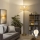 Brilagi - Lampadar LED CERIA 1xE27/20W/230V ø 40 cm bambus/auriu