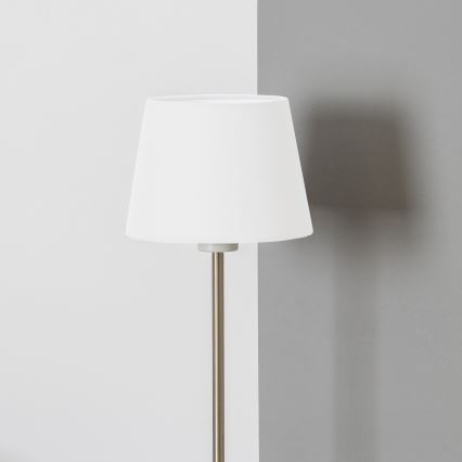 Brilagi - Lampadar LED CERIA, 1xE27/40W/230V, Ø 20,5 cm, alb/crom mat