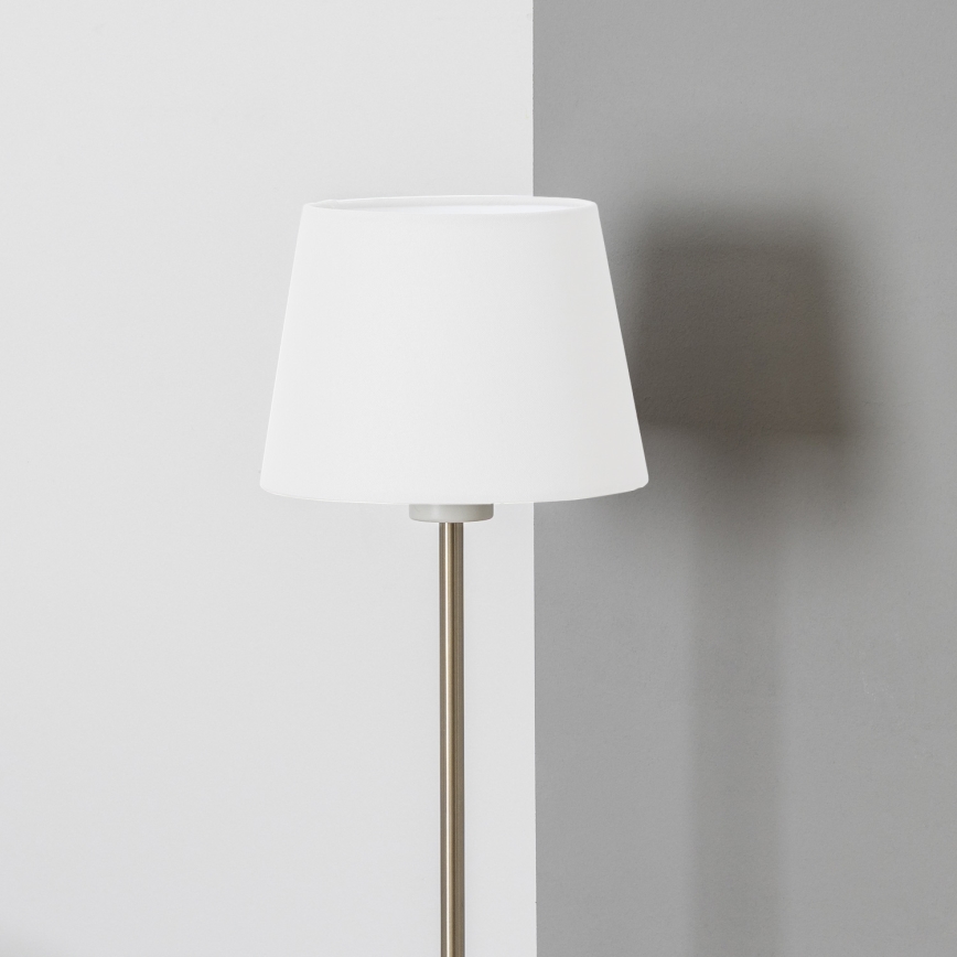 Brilagi - Lampadar LED CERIA, 1xE27/40W/230V, Ø 20,5 cm, alb/crom mat