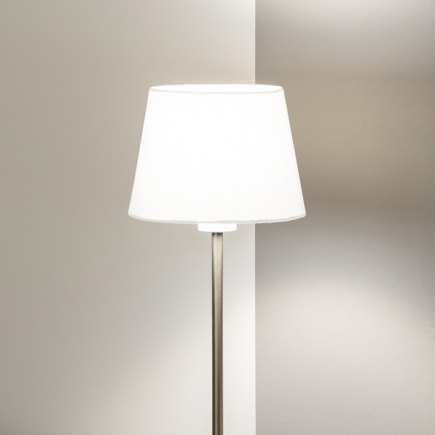 Brilagi - Lampadar LED CERIA, 1xE27/40W/230V, Ø 20,5 cm, alb/crom mat