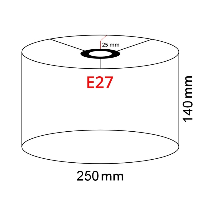 Brilagi - Lampadar LED CERIA, 1xE27/40W/230V, Ø 25 cm, verde/crom mat