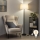 Brilagi - Lampadar LED CERIA 1xE27/40W/230V Ø 45 cm bej/negru