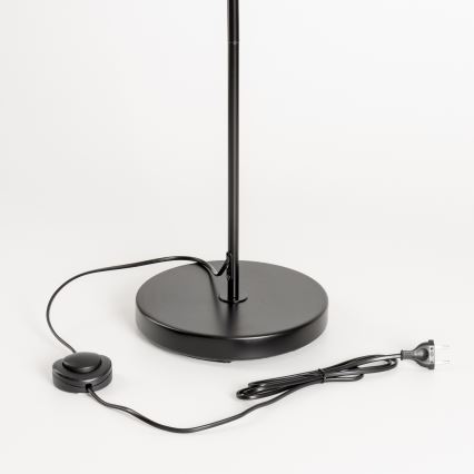 Brilagi - Lampadar LED CERIA 1xE27/40W/230V Ø 45 cm bej/negru