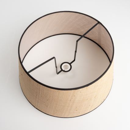 Brilagi - Lampadar LED CERIA, 1xE27/60W/230V, Ø 50 cm, bej