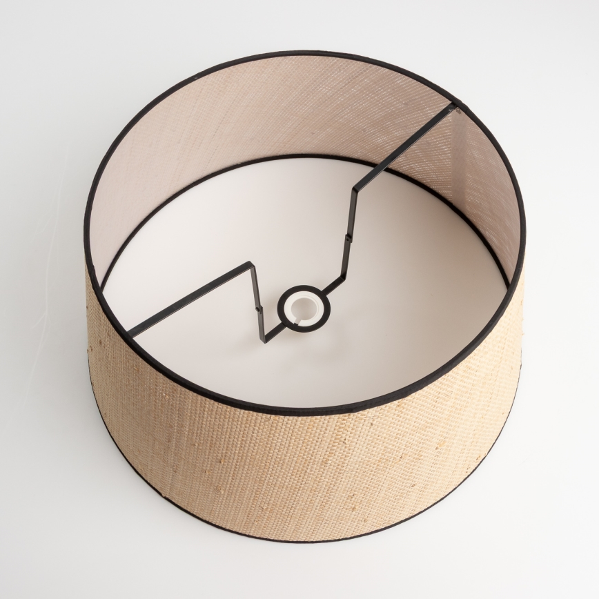 Brilagi - Lampadar LED CERIA, 1xE27/60W/230V, Ø 50 cm, bej