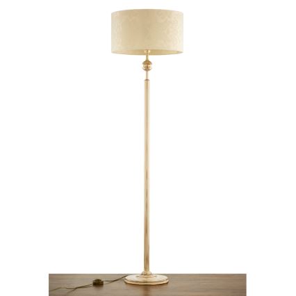 Brilagi - Lampadar SAPHIRE 1xE27/15W/230V crem/auriu/patină