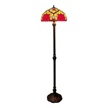 Brilagi - Lampadar Tiffany cu vitralii GARLAN 2xE27/60W/230V