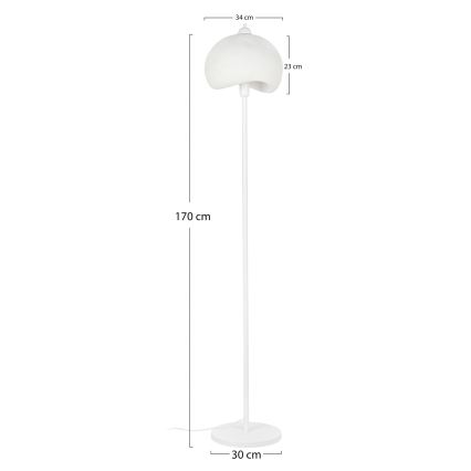 Brilagi - Lampadar WABI SABI 1xE27/40W/230V, alb