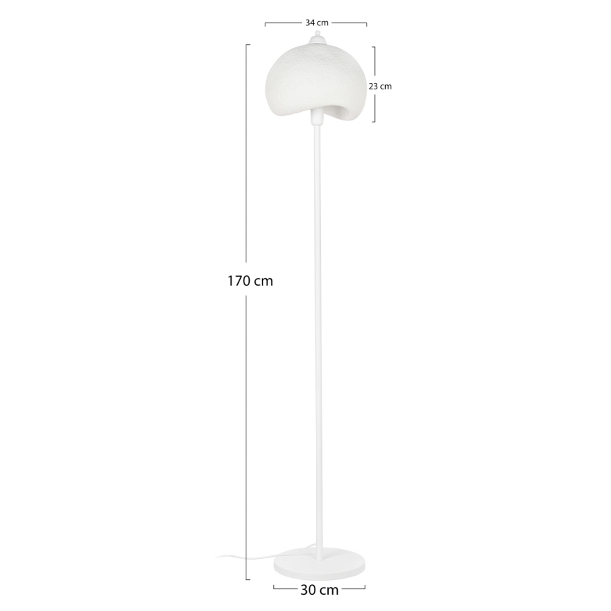 Brilagi - Lampadar WABI SABI 1xE27/40W/230V, alb