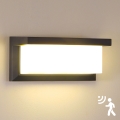 BRILAGI - LED Aplica de exterior cu senzor BRICKY LED/12W/230V antracit IP54