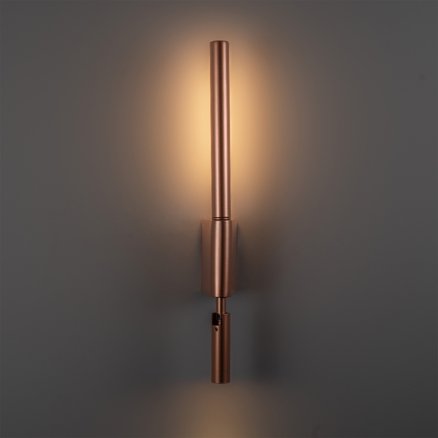 BRILAGI - Aplică spot de perete LED VIXON LED/3W/230V + LED/5W, finisaj bronz, CRI 90