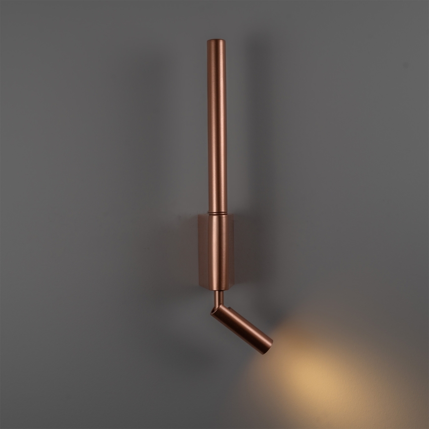 BRILAGI - Aplică spot de perete LED VIXON LED/3W/230V + LED/5W, finisaj bronz, CRI 90