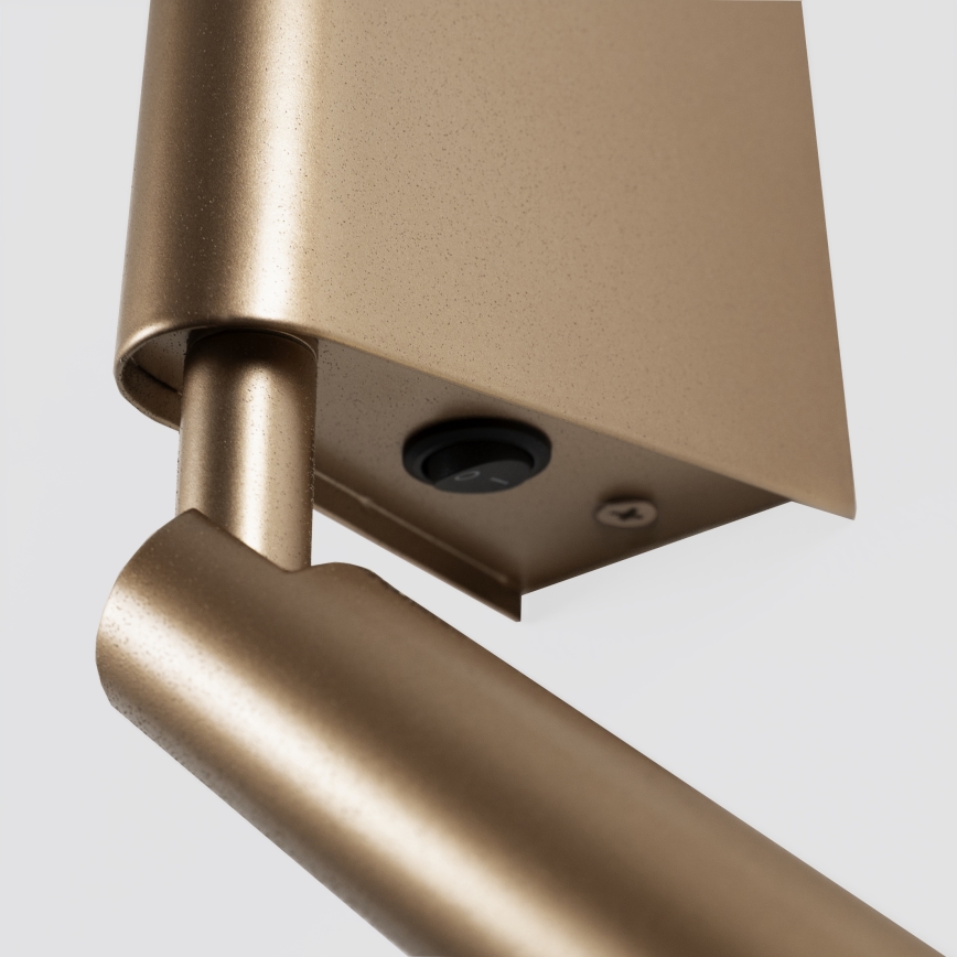 BRILAGI - Aplică spot de perete LED VIXON LED/3W/230V + LED/5W, finisaj bronz, CRI 90