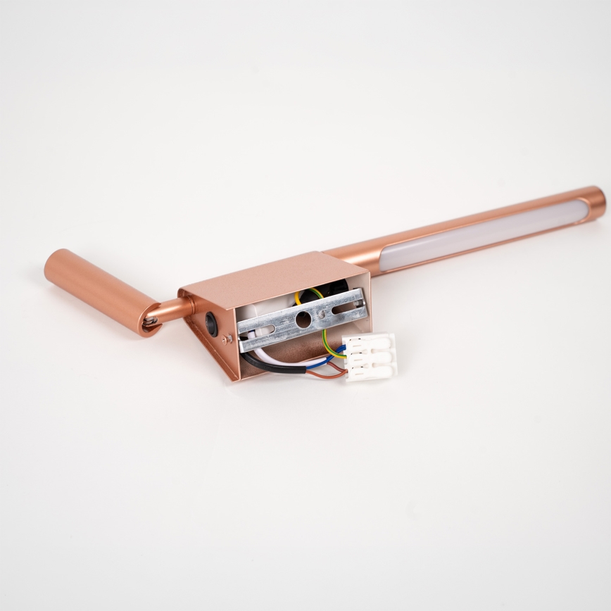 BRILAGI - Aplică spot de perete LED VIXON LED/3W/230V + LED/5W, finisaj bronz, CRI 90