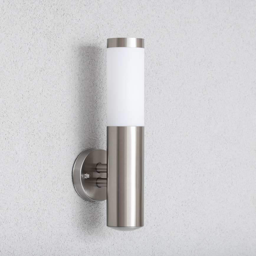 BRILAGI - Lampă LED de perete reglabilă pentru exterior ELIA 1xE27/6W/230V 2700-6500K IP44 Wi-Fi crom mat