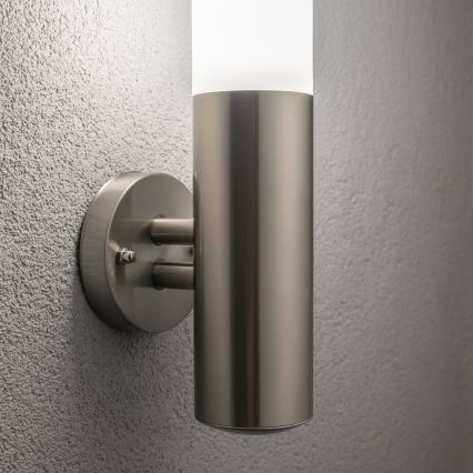 BRILAGI - Lampă LED de perete reglabilă pentru exterior ELIA 1xE27/6W/230V 2700-6500K IP44 Wi-Fi crom mat