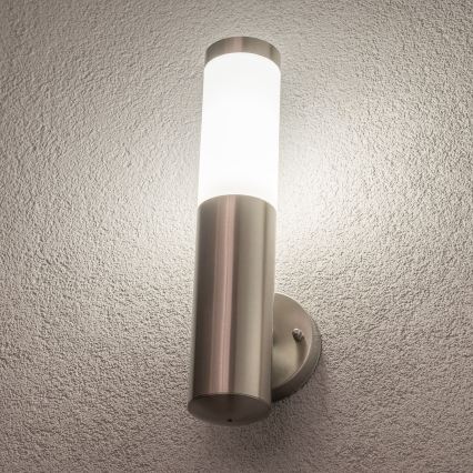 BRILAGI - Lampă LED de perete reglabilă pentru exterior ELIA 1xE27/6W/230V 2700-6500K IP44 Wi-Fi crom mat