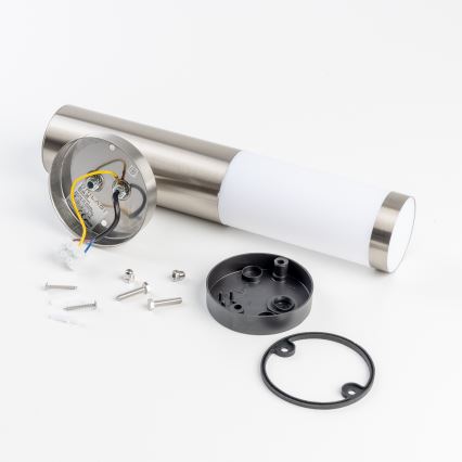 BRILAGI - Lampă LED de perete reglabilă pentru exterior ELIA 1xE27/6W/230V 2700-6500K IP44 Wi-Fi crom mat