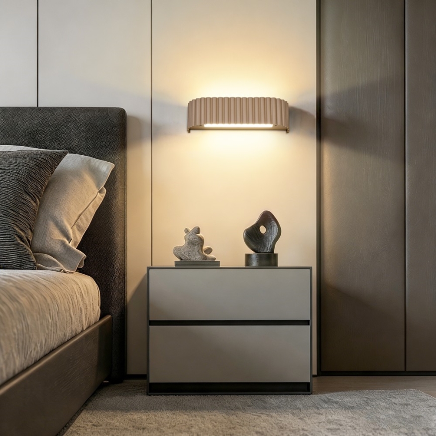 BRILAGI - Aplica LED de perete FALCON MODERN LED/10W/230V 30 cm 3000/4500/6000K bej