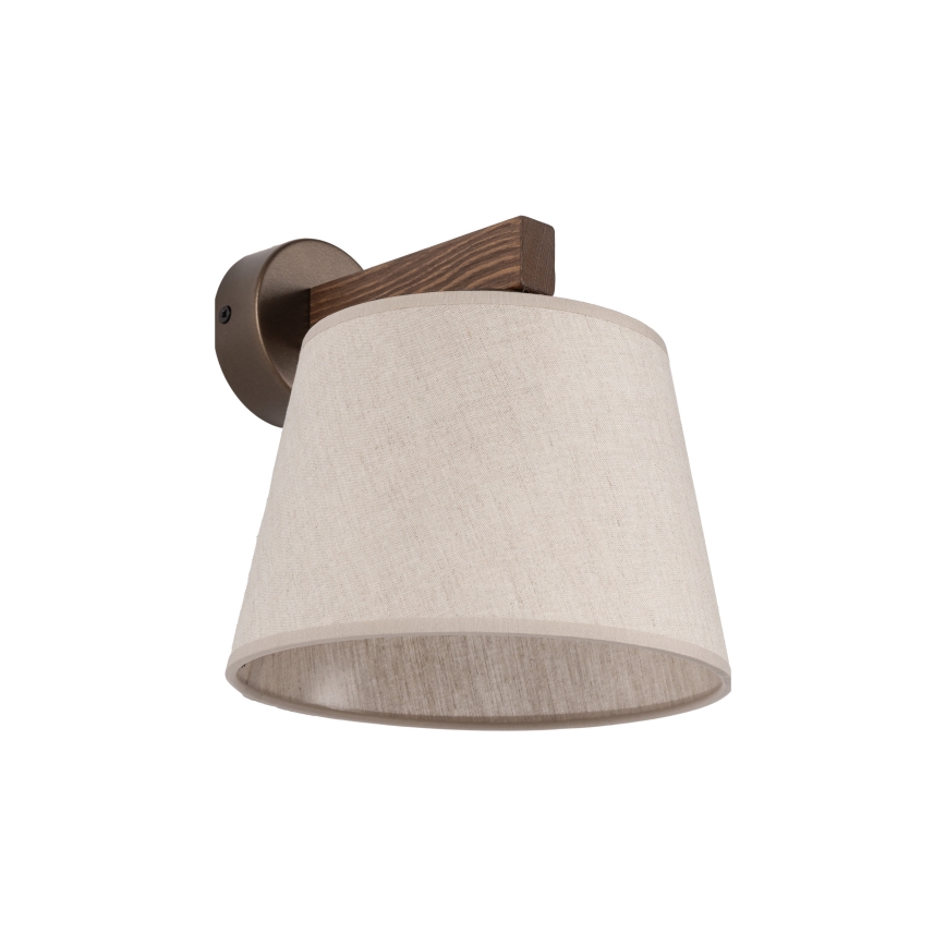 BRILAGI - LED Aplică de perete LATTE 1xE27/15W/230V pin/bej