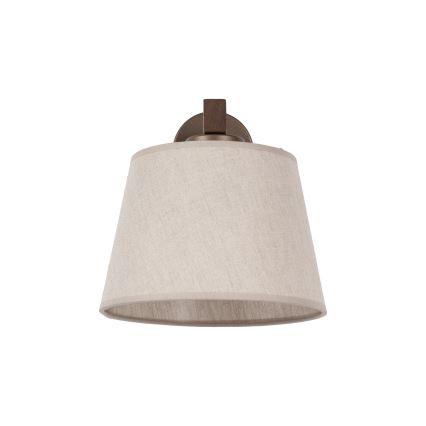 BRILAGI - LED Aplică de perete LATTE 1xE27/15W/230V pin/bej