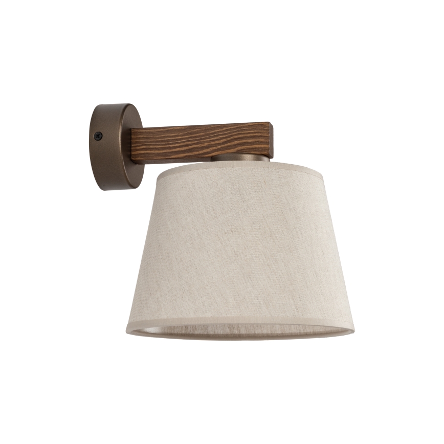 BRILAGI - LED Aplică de perete LATTE 1xE27/15W/230V pin/bej