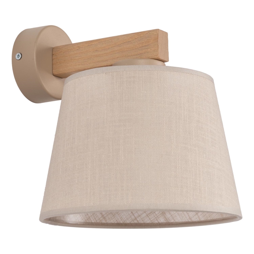BRILAGI - LED Aplică de perete LATTE SABIA 1xE27/15W/230V pin/bej