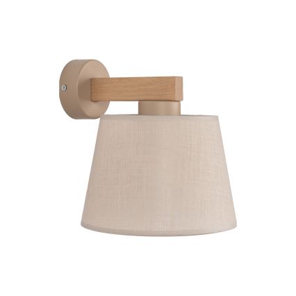 BRILAGI - LED Aplică de perete LATTE SABIA 1xE27/15W/230V pin/bej