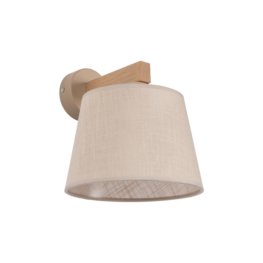 BRILAGI - LED Aplică de perete LATTE SABIA 1xE27/15W/230V pin/bej
