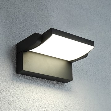 BRILAGI - LED Aplică de perete pentru exterior ANKLE LED/12W/230V IP65 neagră