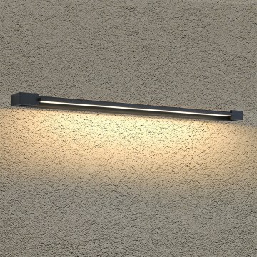BRILAGI - LED Aplică de perete pentru exterior AQUA LINE LED/28W/230V 100 cm IP44 negru CRI 90