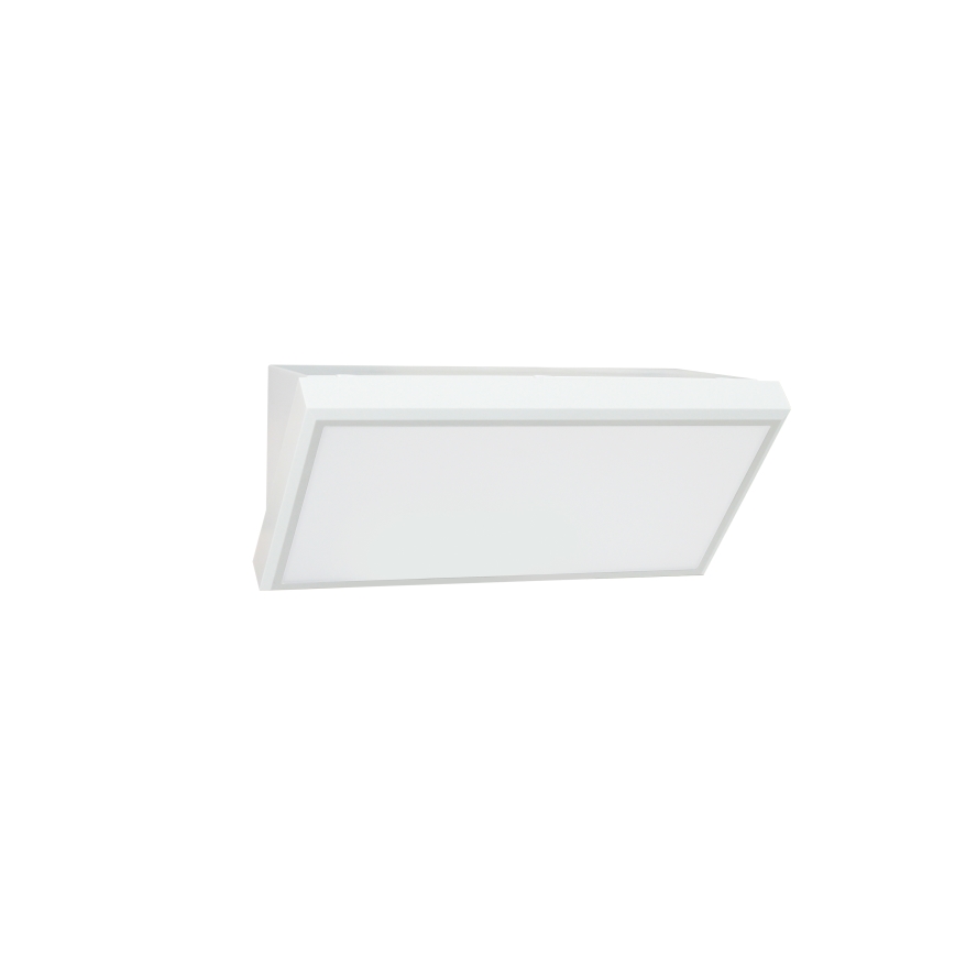 Brilagi - Aplică de perete LED pentru exterior cu senzor TRIANGLE, 20W, 230V, albă, IP65