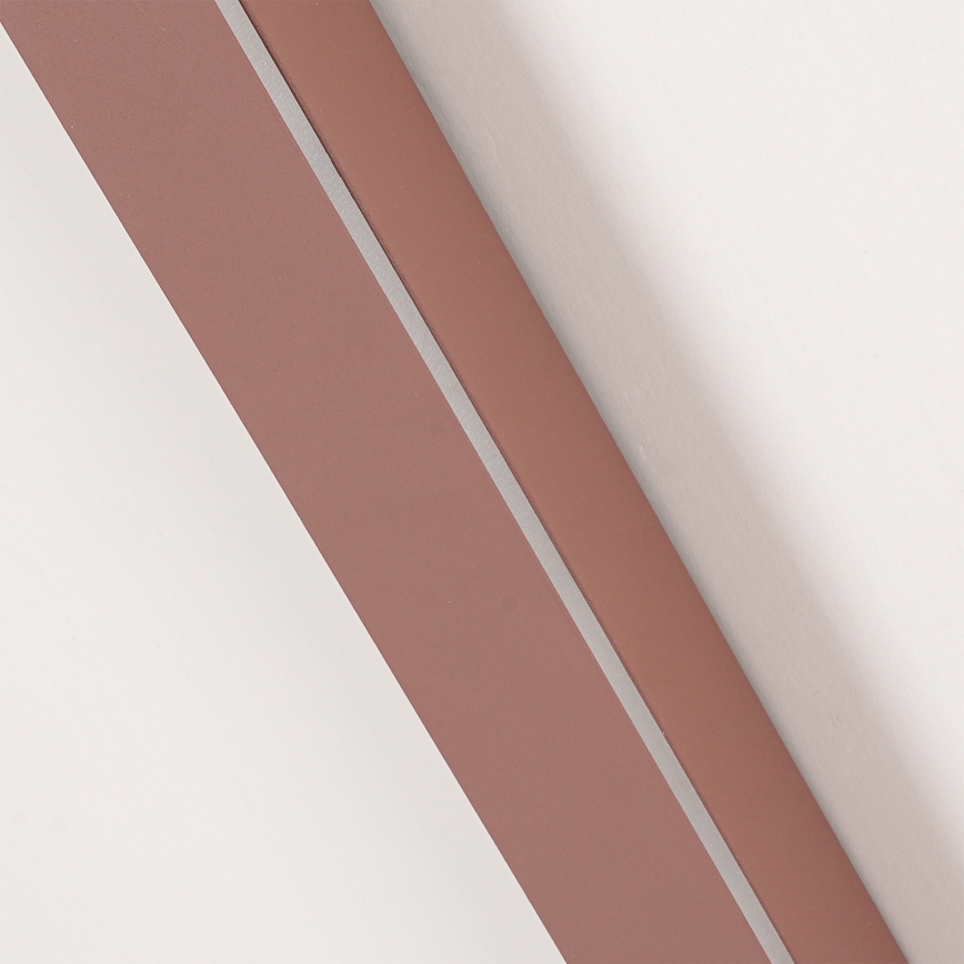 Brilagi - Aplică de perete pentru exterior LINEAR LED/22W/230V 3000K IP65 100 cm maro CRI 90