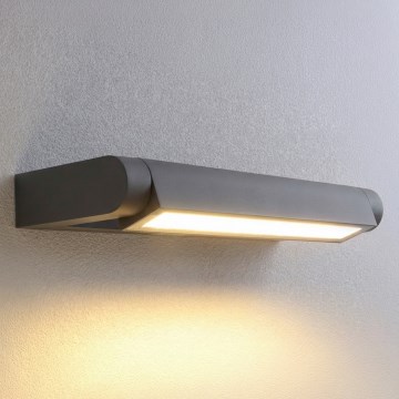 BRILAGI - LED Aplica de perete pentru fațadă SALERNO LED/12W/230V 35,5 cm antracit IP65