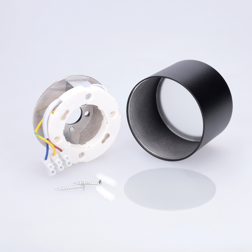 BRILAGI - Spot LED pentru baie SMOOTH 1xGX53/15W/230V 60x82 mm negru IP54