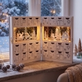 BRILAGI - LED Calendar de Advent LED/2xAA