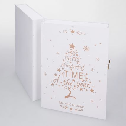 BRILAGI - LED Calendar de Advent LED/2xAA